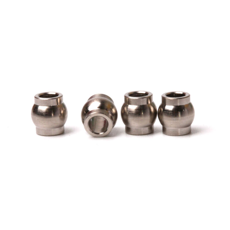 PR Racing PR 5.8mm PRO Shock Ball (Steel) (4) / PR66401867