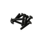 PR Racing Flat Head Screws M2.6x16mm (8) / PR82480016