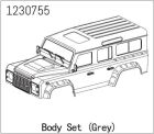 ABSIMA Hartplastik-Karosserie-Set (Grau) - CR3.4 LANDI / 1230755
