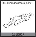ABSIMA Ersatzteil CNC aluminum chassis plate / 1610017
