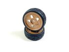 ABSIMA Aluminum wheel set - copper-coloured (2 Pcs.) OPTION / 1610093