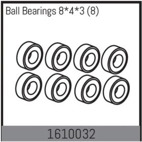 ABSIMA Ersatzteil Ball Bearings 8*4*3 (8 Pcs.) / 1610032