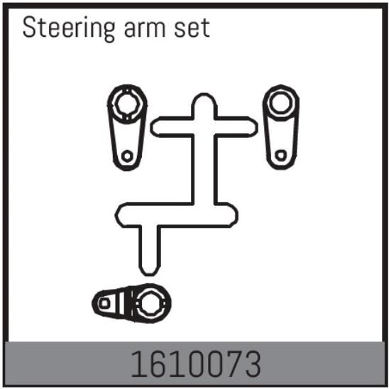ABSIMA Ersatzteil Steering arm set / 1610073
