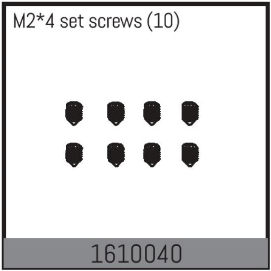 ABSIMA Ersatzteil M2*4 set screws (10 Pcs.) / 1610040