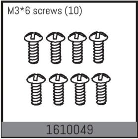 ABSIMA Ersatzteil M3*6 screws (10 Pcs.) / 1610049