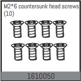 ABSIMA Ersatzteil M2*6 countersunk head screws (10 Pcs.)...