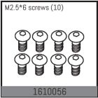 ABSIMA Ersatzteil M2.5*6 screws (10 Pcs.) / 1610056