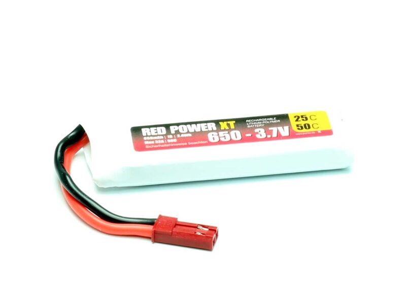 RED POWER LiPo Akku XT 650 - 3,7V / 15403