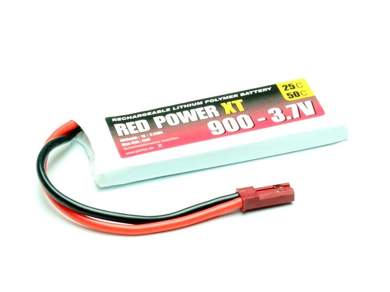 Pichler LiPo Akku RED POWER XT 900 - 3,7V / 15407