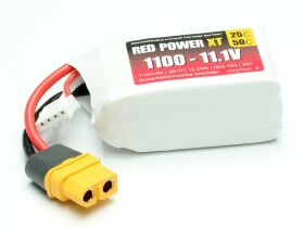 Pichler LiPo Akku RED POWER XT 1100 - 11,1V / 15411