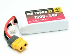 Pichler LiPo Akku RED POWER XT 1500 - 7,4V / 15414
