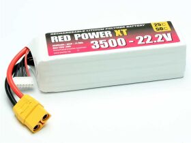 Pichler LiPo Akku RED POWER XT 3500 - 22,2V / 15431