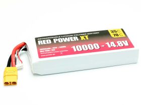 Pichler LiPo Akku RED POWER XT 10000 - 14,8V / 15451