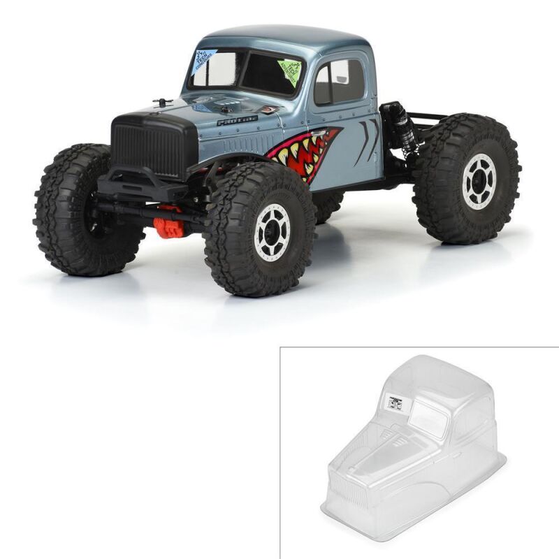 Pro-Line Comp Wagon CabOnly ClrBdy 12.3WB Crwlrs / PRO360600