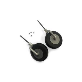 E-flite Ersatzteil Main Gear Struts w/Wheels (pair)...