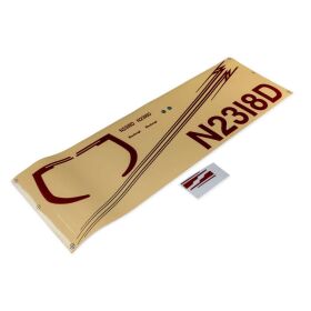 E-flite Ersatzteil Decal Sheet Beechcraft D18 / EFL106268