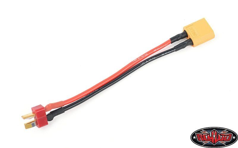 RC4WD T Style Male to XT60 Male Connector Adapter / RC4ZE0143