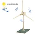 Donau Elektronik Holzbausatz Solar Windrad / M834-2
