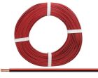 Donau Elektronik Zwillingslitze 0,25 mm² / 25 m rot-schwarz / 225-010-25
