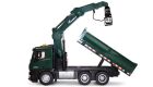 AMEWI / Mercedes-Benz Arocs Lizenz Kranwagen mit Kipper RTR grün / 22568