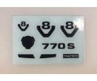 TAMIYA Metall-Transf. Sticker Scania S770 56368 / 311421811