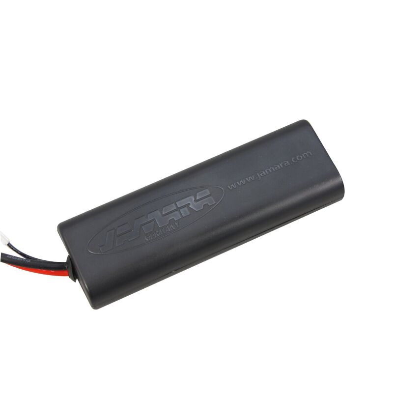 JAMARA Akkupack LiPo-Racing 7,4V 5000mAh 2N 37Wh T-Dean Buchse Hardcase / Abgerundete Kanten / 141390