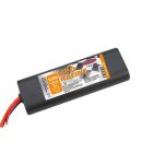 JAMARA Akkupack LiPo-Racing 7,4V 5000mAh 2N 37Wh T-Dean Buchse Hardcase / Abgerundete Kanten / 141390