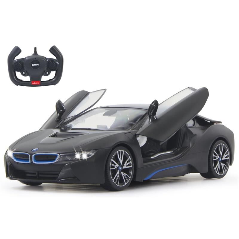 JAMARA BMW I8 1:14 schwarz 2,4GHz Tür fernbedienbar / 404570