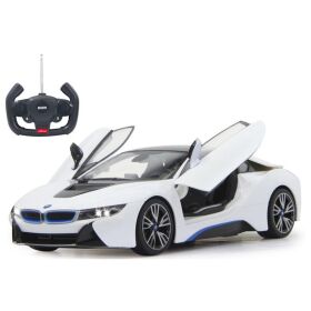 JAMARA BMW I8 1:14 weiss 40MHz Tür fernbedienbar /...