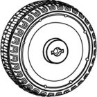 JAMARA Rad Ride-on Lamborghini Murc./Avent. vorn VE2 / 404669