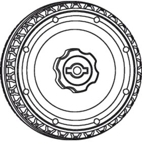 JAMARA Rad Ride-on BMW Z4 vorne/hinten VE2 / 404720