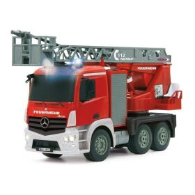 JAMARA Feuerwehr Drehleiter Mercedes-Benz Antos 1:20 2,4GHz mit Spritzfunktion / 404960
