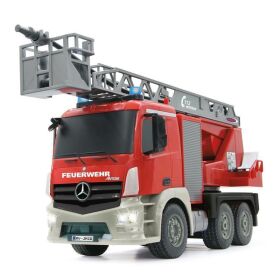 JAMARA Feuerwehr Drehleiter Mercedes-Benz Antos 1:20 2,4GHz mit Spritzfunktion / 404960