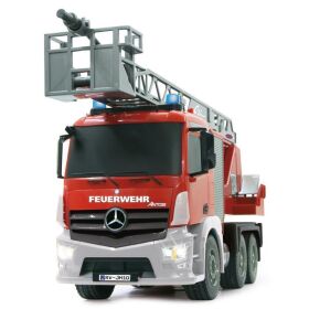JAMARA Feuerwehr Drehleiter Mercedes-Benz Antos 1:20 2,4GHz mit Spritzfunktion / 404960