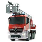 JAMARA Feuerwehr Drehleiter Mercedes-Benz Antos 1:20 2,4GHz mit Spritzfunktion / 404960