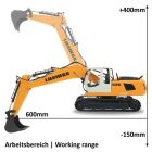 JAMARA Bagger Liebherr R936 1:20 2,4GHz Destruction-Set / 405112