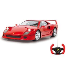 JAMARA Ferrari F40 1:14 rot 27MHz Klappscheinw. fernbedienbar / 405166