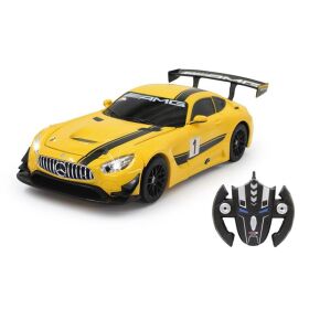 JAMARA Mercedes-AMG GT3 1:14 gelb 2,4GHz transformable / 410029