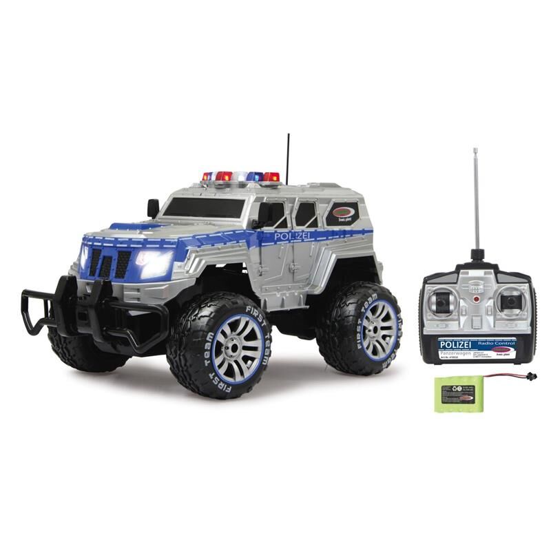 JAMARA Polizei Panzerwagen Monstertruck 1:12 27MHz LED inkl. Akku & Ladegerät / 410032
