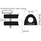 JAMARA Ride-on Traktor Strong Bull rot 6V / 460262