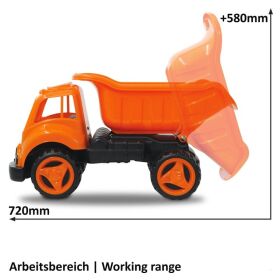 JAMARA Sandkastenauto Dump Truck XL orange / 460268