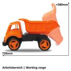 JAMARA Sandkastenauto Dump Truck XL orange / 460268