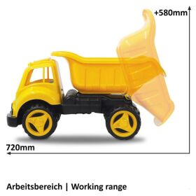 JAMARA Sandkastenauto Dump Truck XL gelb / 460269