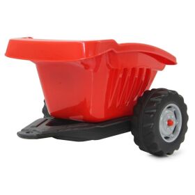 JAMARA Anhänger Ride-on rot für Traktor Strong...