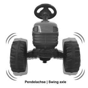 JAMARA Ride-on Traktor Power Drag grün 12V / 460276