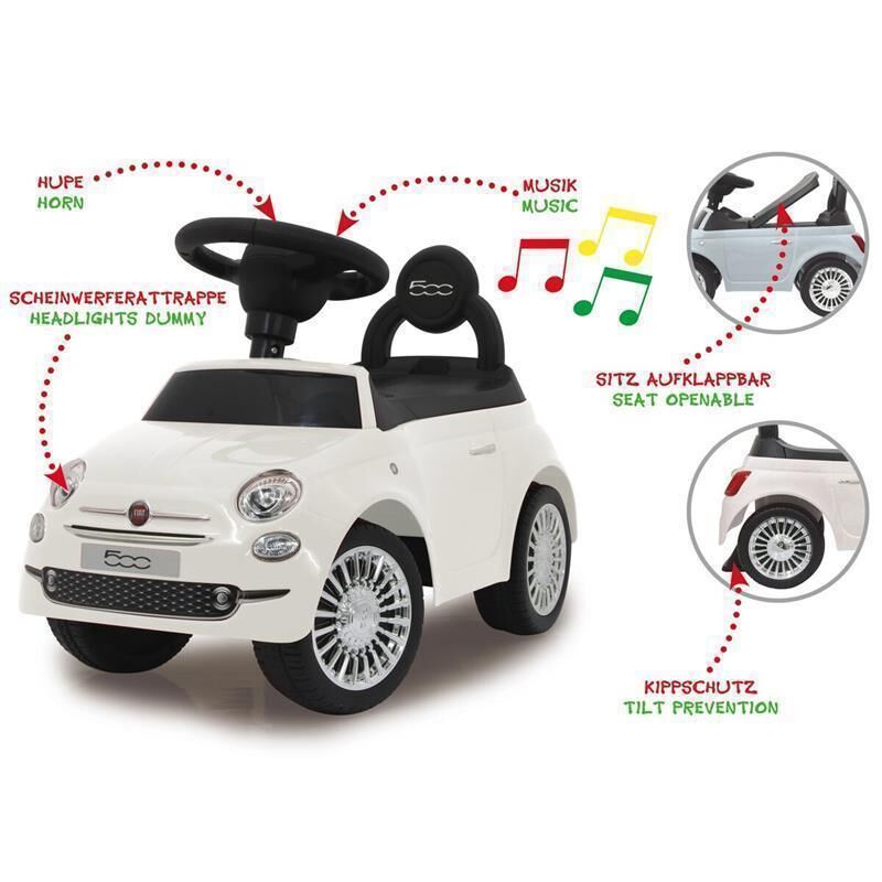JAMARA Rutscher Fiat 500 weiss / 460325