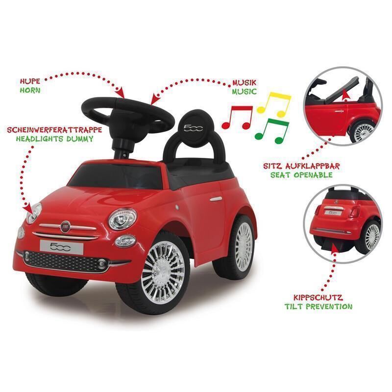 JAMARA Rutscher Fiat 500 rot / 460326