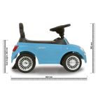 JAMARA Rutscher Fiat 500 blau / 460327