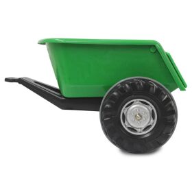 JAMARA Anhänger Ride-on grün für Traktor Power Drag/Big Wheel / 460350