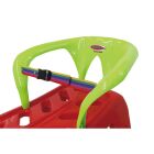 JAMARA Snow Play Schlitten Snow-Star 90cm rot mit Lehne / 460366